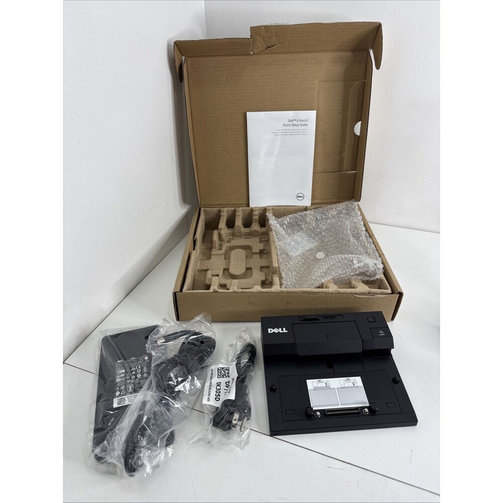 Dell PR03X E-Port II Replicator Docking USB 3.0+130W Adapter Genuine New